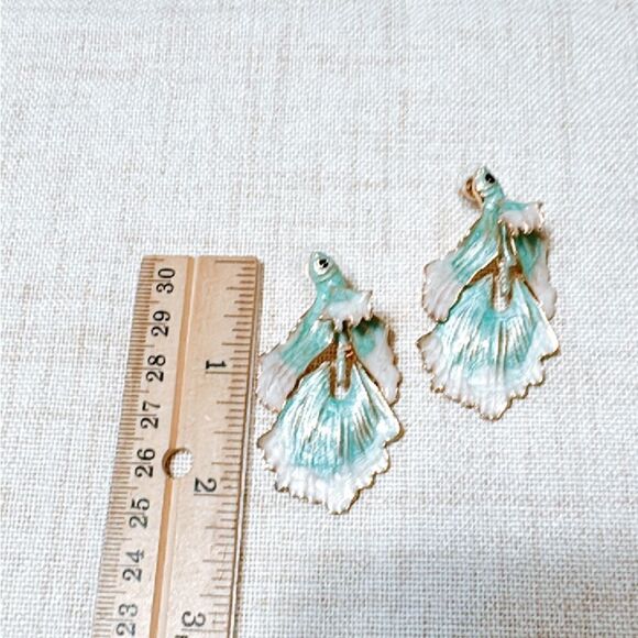 Fish earrings #1243 - Picture 4 of 4